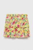 Дитяча спідниця Birba&Trybeyond колір жовтий mini розкльошена
