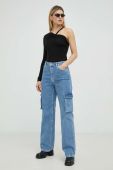 Джинси Gestuz Rianne жіночі висока посадка колір блакитний