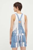 Джинсовий комбінезон Pepe Jeans Abby колір блакитний