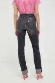 Джинси Liu Jo Authentic жіночі висока посадка колір чорний (3024640)