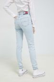 Джинси Tommy Jeans Sylvia жіночі висока посадка колір блакитний (3024400)