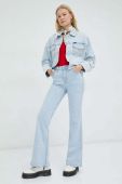 Джинси Lee Breese жіночі висока посадка колір блакитний (3118952)