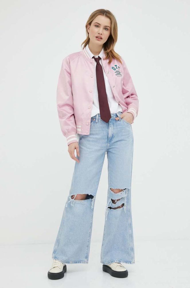 Джинси Wrangler Bonnie жіночі висока посадка колір блакитний
