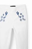 Дитячі джинси Desigual колір білий (3062258)