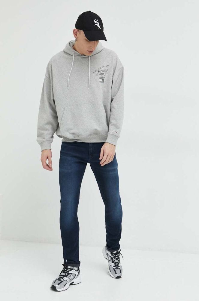 Джинси Tommy Jeans Scanton чоловічі колір темно-синій (2938294)