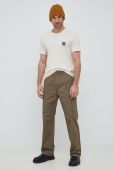 Штани Samsoe Samsoe чоловічі колір бежевий фасон cargo (2911449)