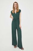Комбінезон Pennyblack колір зелений декольте трикутник