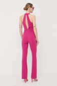 Комбінезон Patrizia Pepe колір рожевий декольте трикутник (3245260)