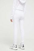Спортивні штани Love Moschino колір білий з принтом