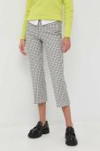 Штани MAX&Co. жіночі пряме середня посадка колір барвистий