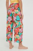 Штани Billabong жіночі широке висока посадка колір барвистий