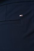 Штани Tommy Hilfiger жіночі колір синій кльош висока посадка