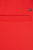 Штани Tommy Hilfiger жіночі колір червоний широке висока посадка