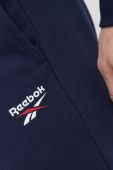Спортивні штани Reebok колір синій однотонні (3009195)