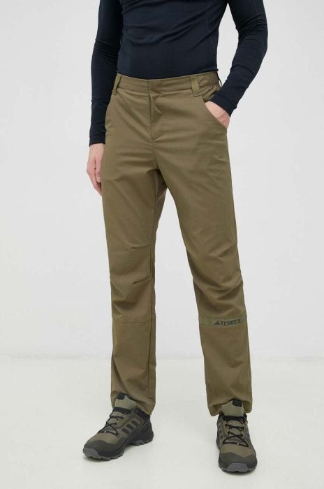 Штани outdoor adidas TERREX Multi колір зелений