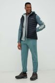 Штани outdoor Columbia Columbia Hike чоловічі колір зелений пряме