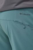 Штани outdoor Columbia Columbia Hike чоловічі колір зелений пряме