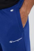 Спортивні штани Champion колір синій однотонні (3078398)