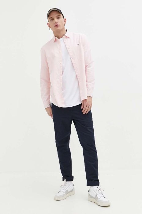 Штани Superdry чоловічі колір синій пряме