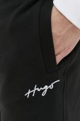 Бавовняні шорти HUGO колір чорний (3144927)