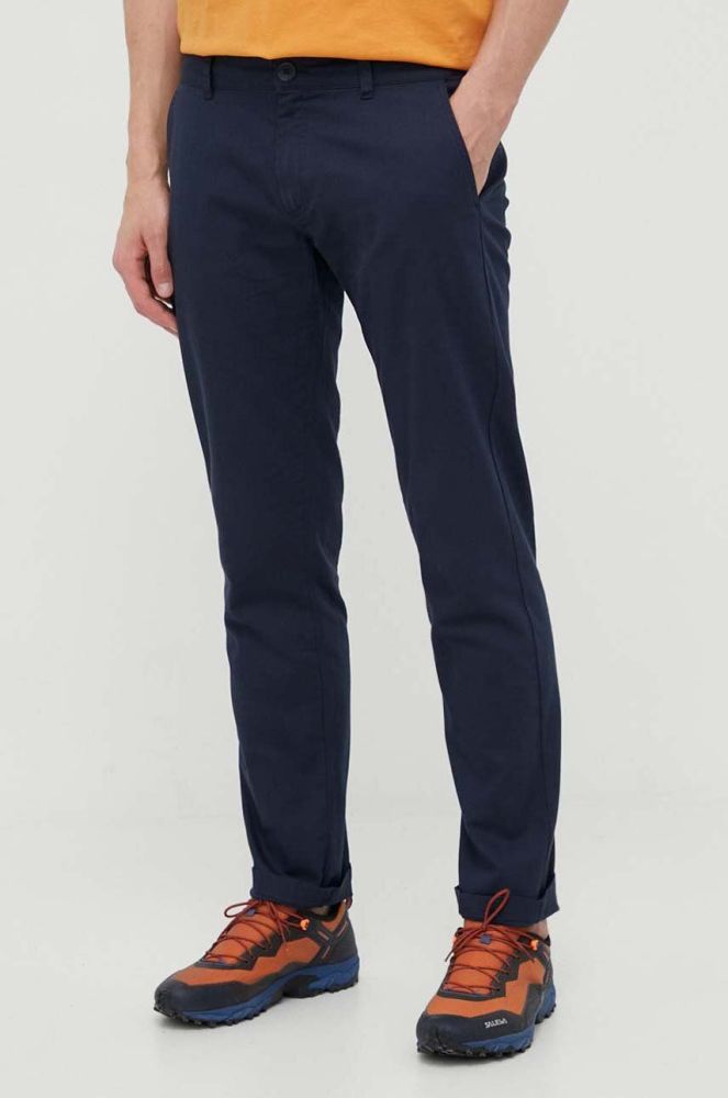 Штани Helly Hansen чоловічі колір синій фасон chinos
