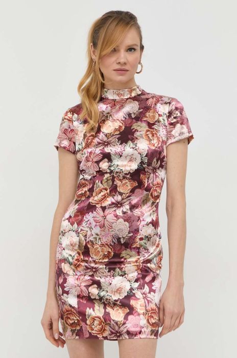 Сукня Guess mini пряма колір барвистий (2848847)