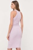 Сукня Guess колір фіолетовий mini облягаюча (2917494)