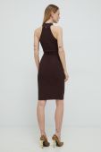 Сукня Guess колір коричневий mini облягаюча (2917436)