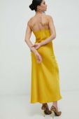 Сукня Guess колір жовтий maxi пряма