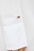 Бавовняна сукня Tommy Hilfiger колір білий mini oversize (2879748)