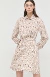 Сукня Marciano Guess колір бежевий mini розкльошена (2929664)