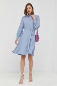 Сукня Weekend Max Mara mini розкльошена колір блакитний (2920017)