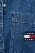Джинсова сукня Tommy Jeans mini oversize колір блакитний (2862708)