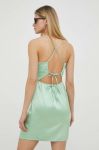 Сукня Samsoe Samsoe колір зелений mini облягаюча