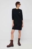 Бавовняна сукня PS Paul Smith Колір чорний mini пряма колір чорний