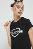Сукня Love Moschino колір чорний mini пряма (3023103)