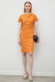 Сукня Tiger Of Sweden Izlo колір помаранчевий mini облягаюча