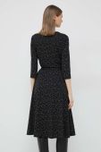 Сукня Lauren Ralph Lauren колір чорний midi розкльошена (2911633)
