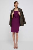 Сукня Lauren Ralph Lauren колір фіолетовий mini пряма (3309256)