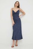 Сукня Guess колір синій maxi пряма (3031682)