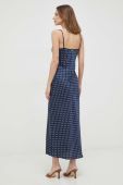 Сукня Guess колір синій maxi пряма (3031682)