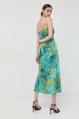 Сукня Guess колір бірюзовий maxi пряма