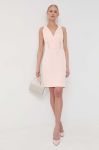 Сукня Guess колір рожевий mini пряма (3028775)