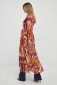 Сукня Guess колір помаранчевий maxi розкльошена (3082733)