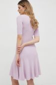 Сукня Guess колір фіолетовий mini розкльошена (3082748)