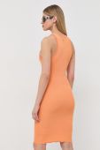 Сукня Guess колір помаранчевий mini облягаюча (3082770)