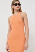 Сукня Guess колір помаранчевий mini облягаюча (3082770)