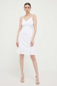 Сукня Guess колір білий mini розкльошена (3241844)
