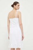 Сукня Guess колір білий mini розкльошена (3241844)