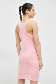 Сукня Guess колір рожевий midi облягаюча (3031732)